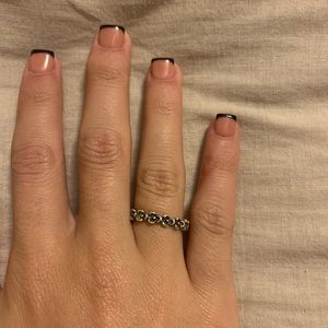 Pandora Flower Stackable Ring
